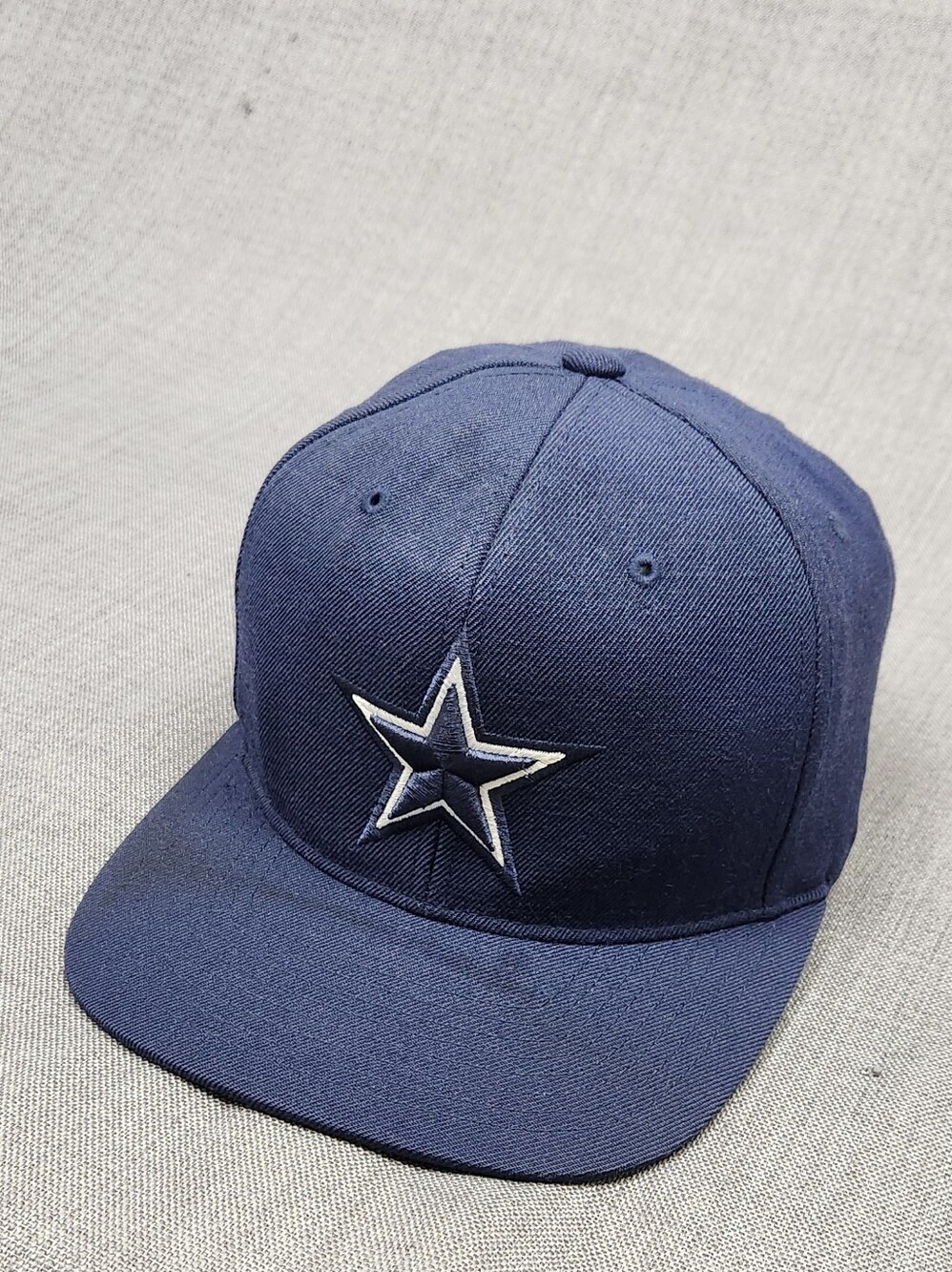 Dallas Cowboys × Mitchell & Ness Adjustable Wool Blend Snapback Hat.  . - Picture 2 of 9